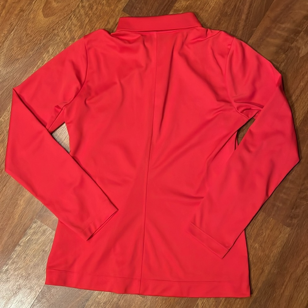 Like new orange Nike Golf Tour Performance long sleeve top - Picture 11 of 15